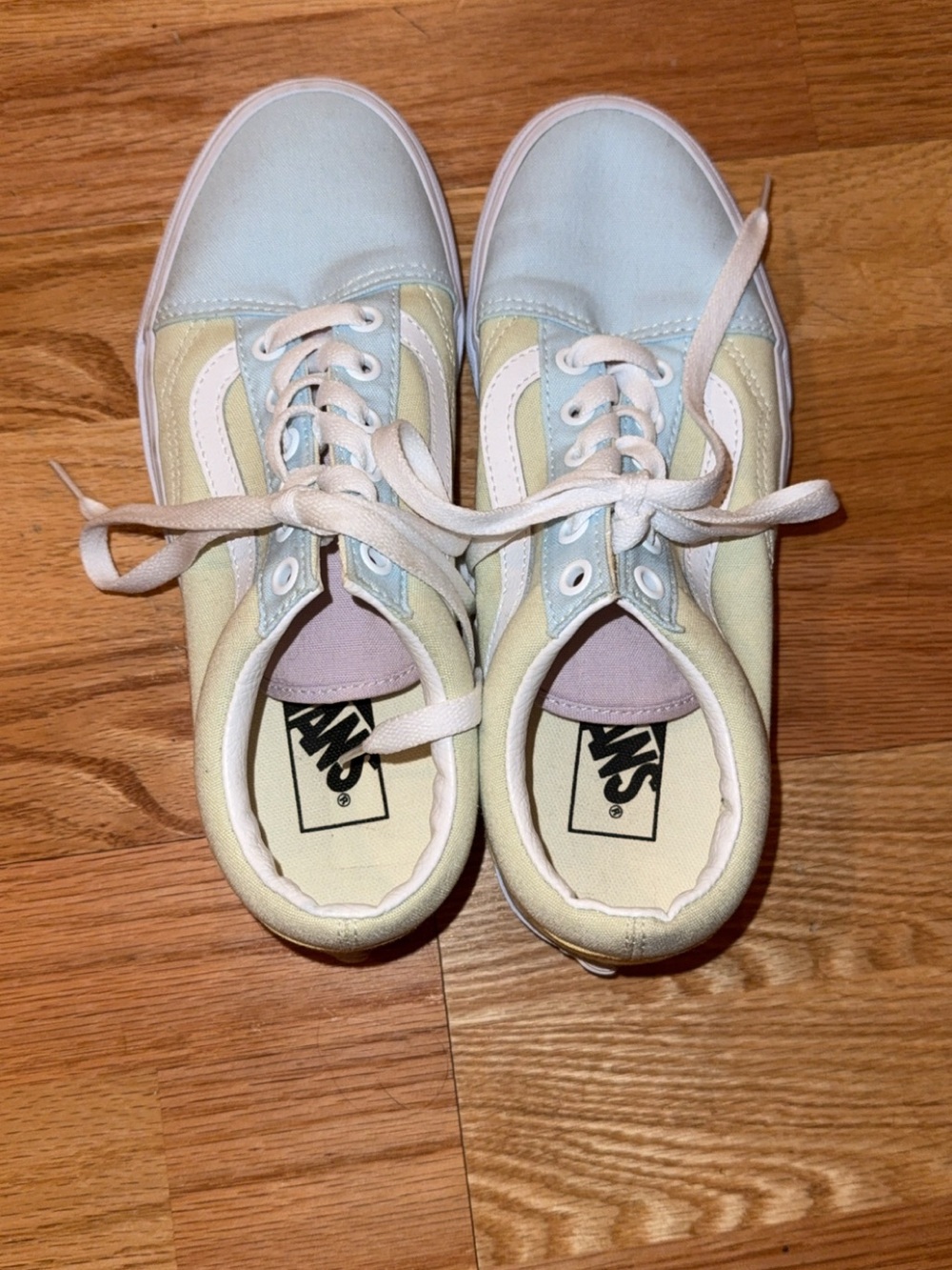 Vans Pastel Multi-Color Old Skool Sneakers - Women's